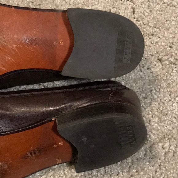 Vintage Men’s Brown BALLY slip on Dress Shoe - Dundee - 9M w shoe trees main image 5